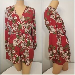 Trac Beautiful Floral Romper